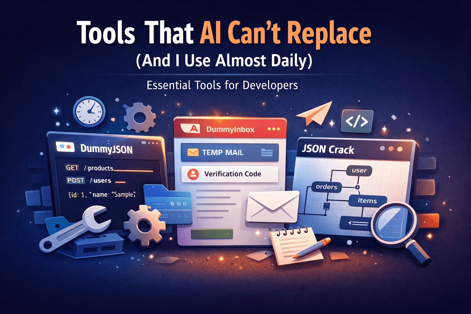 Tools AI Can’t Replace (But Every Developer Should Use)